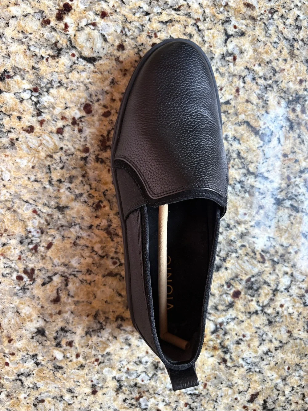 Vionic Women's Black Espadrille Slip-On